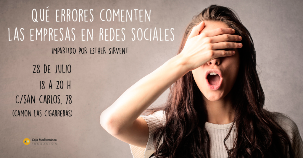 Charla Errores empresas en redes sociales